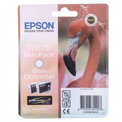 Epson T0870 Gloss Optimizer Twin Pack