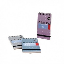 Pukka Metallic Small Notebook A7 Pk6