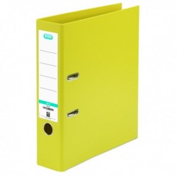 Elba 70mm Lever Arch File PVC Yellow A4