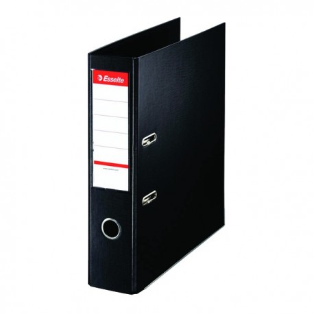Esselte 75mm Lever Arch A4 Black Pk10