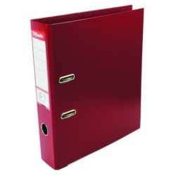 Esselte 75mm Lever Arch A4 Burgundy Pk10