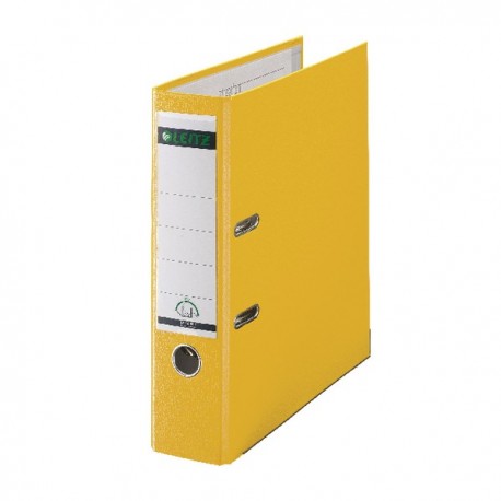 Leitz 180 Lever Arch File A4 Yellow Pk10