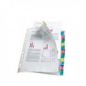 Esselte 12-Tab Index Pocket A4 Assorted