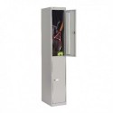FF Bisley 2Dr Locker D457mm Goose Grey