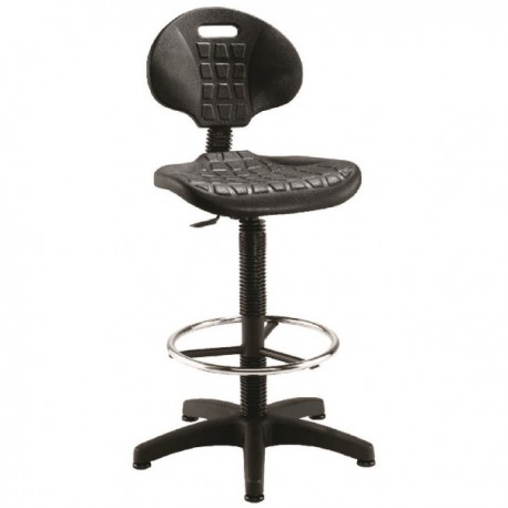 FF Jemini Draughtsman Chair Black