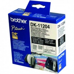 Brother Black/White Multi Labels Pk400
