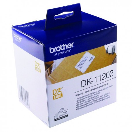 Brother Black/White Shipping Label Pk300