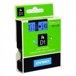 Dymo Blk/Blu 1000/5000 Tape 9mmx7m 40916