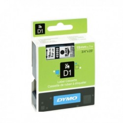 Dymo Blk/Clr 2000/5500 Tape 19mm 45800