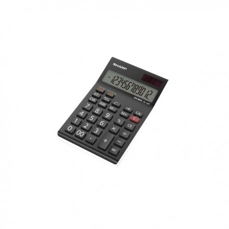 Sharp Black EL-124AT Desktop Calculator