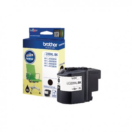 Brother LC229XLBK Black Ink LC-229XLBK