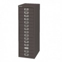 FF Bisley 15 Non Lock Multidrawer Black