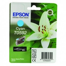 Epson T0592 Cyan Inkjet Cartridge