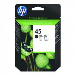 HP 45 Black Inkjet Cartridge 51645AE