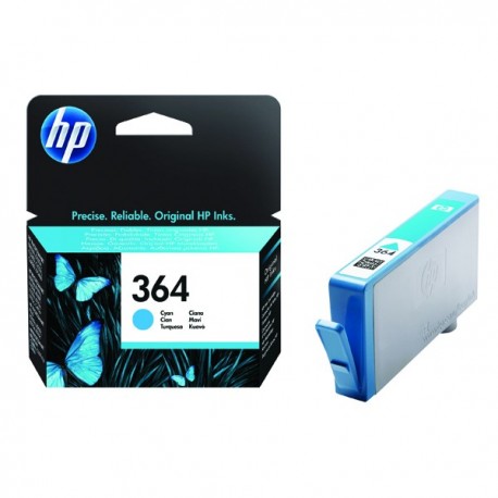 HP 364 Cyan Inkjet Cartridge CB318EE