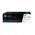 HP 128A C/M/Y L/jet Toner Pk3 CF371AM