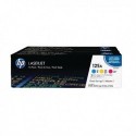 HP 125A C/Y/M L/jet Toner Pk3 CF373AM
