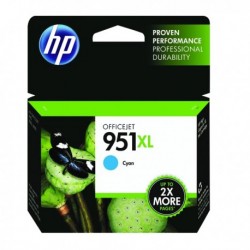 HP 951XL Cyan Officejet Ink CN046AE