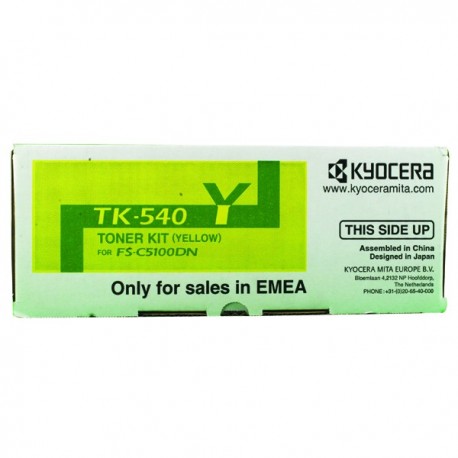 Kyocera TK-540Y Yellow Toner 1T02HLAEU0