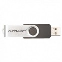 Q-Connect Sil/Blk Swivel 4Gb USB Drive