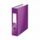 Leitz WOW 180 Lever Arch A4 Purple Pk10