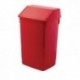 Addis Red Finish 60 Ltr Fliptop Bin