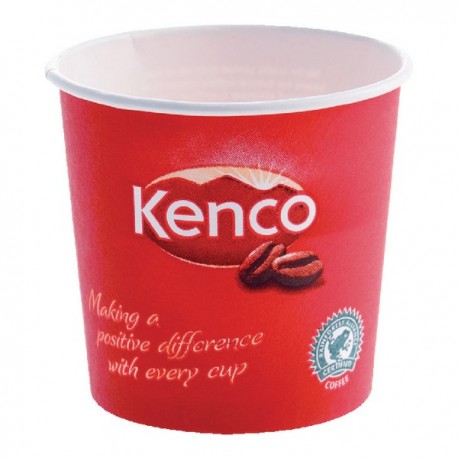 Kenco 7oz Singles Paper Cups Red Pk800