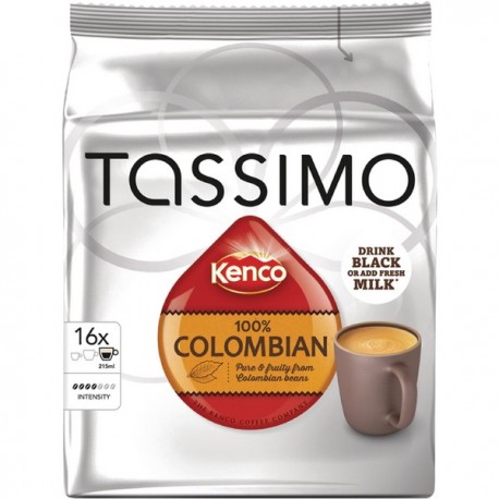 Tassimo Kenco Columbian Coffee Pods Pk5