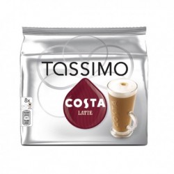 Tassimo Costa Latte Coffee Capsules Pk5
