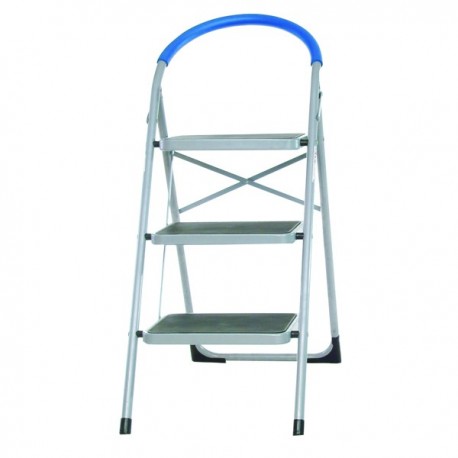 3 Tread White Step Ladder 359294