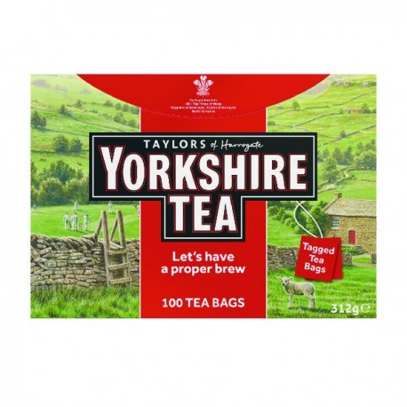 Yorkshire Tea String and Tag Tea Bg P100