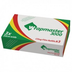 Wrapmaster 3000 Cling Film Refill Pk3
