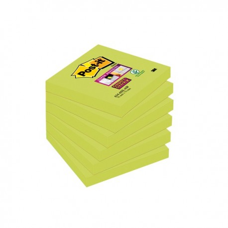 Post-it Notes S/Sticky 76mm Asparagus P6