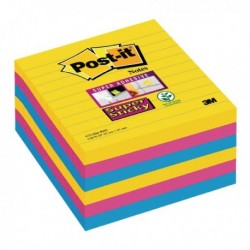 Post-it S/Sticky XL 101mm Rio Notes Pk6