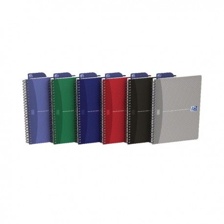 Oxford Card Wirebound Notebook A5 Pk5