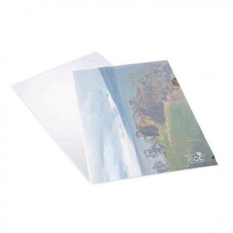 Rapesco Eco Cut Flush Folders A4 Pk100