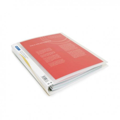 Rapesco A4 25mm Clear Pres 4 Ring Binder