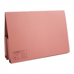 Guildhall Double Pkt Wallet Pink Pk25