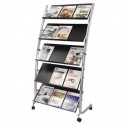 Alba 5 Shlf Literature Display Stnd 3xA4