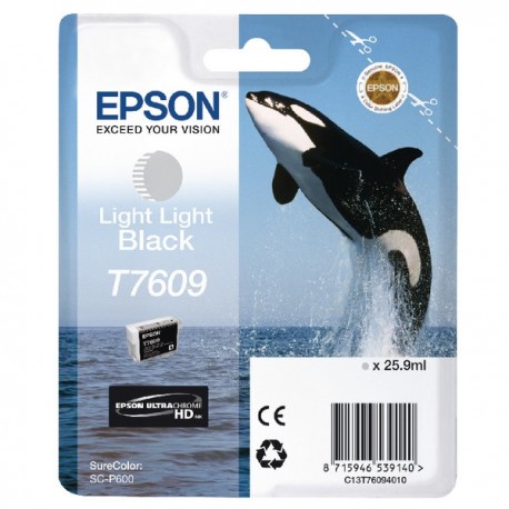 Epson T7609 Light Light Black Cartridge