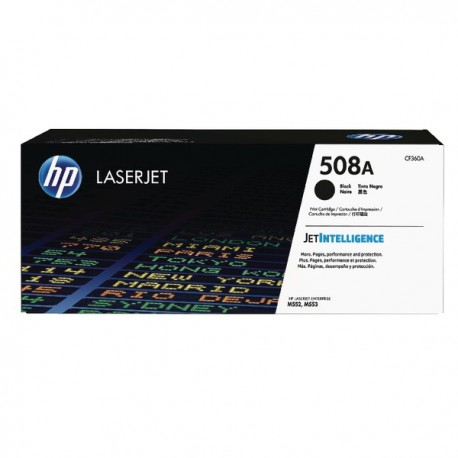 HP 508A Black LaserJet Toner CF360A