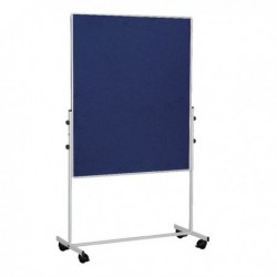 Bi-Office Blue 1500x1200mm Mobile Board