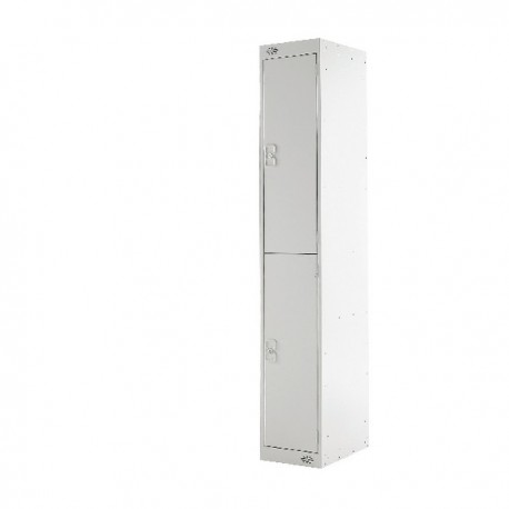 FF DD 2Door Locker 300X300X1800 Lgry Dr