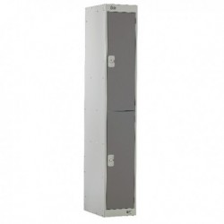 FF DD 2 Door Locker Dk Grey Dr 300mm