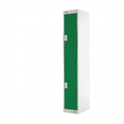 FF DD 2Door Locker 300X300X1800 Grn Door