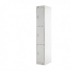 FF DD 3 Door Locker 300X300X1800 Lgry Dr