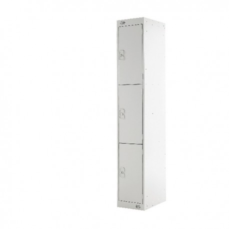 FF DD 3 Door Locker 300X300X1800 Lgry Dr