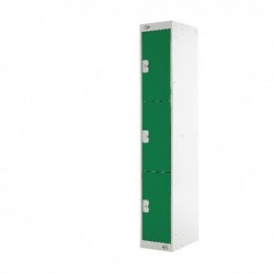 FF DD 3Door Locker 300X300X1800 Grn Door