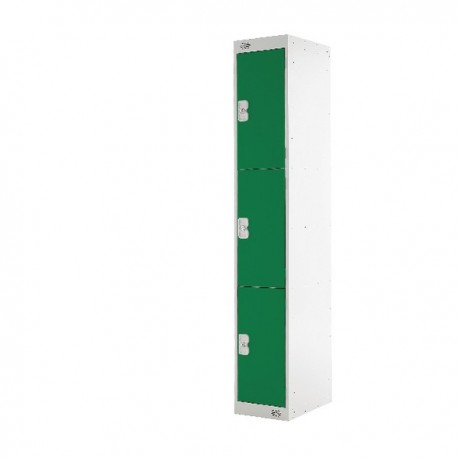 FF DD 3Door Locker 300X300X1800 Grn Door