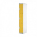 FF DD 3Door Locker 300X300X1800 Ylw Door